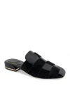 Kenneth Cole Faina Mule In Black Leather