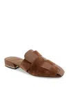 Kenneth Cole Faina Mule In Brown Leather