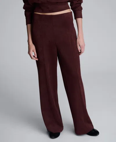 KENNETH COLE WOMEN'S HIGH RISE HOLLYWOOD WAIST WIDE PANTS