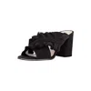 Kenneth Cole Women's Laken Ruffled Heels In Black In Black