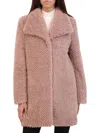 Kenneth Cole Monkey Coat In Dusty Blush