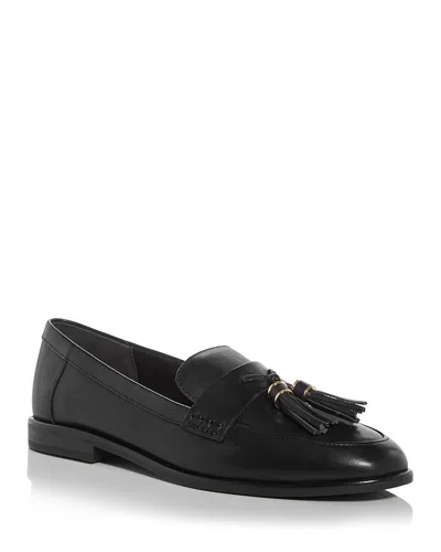 Kenneth Cole Women's Lyra Tassel Loafers In Black Leather