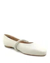 Kenneth Cole Magnolia Mary Jane Flat In Ecru Leather