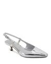 Kenneth Cole Martha Slingback Heel In Silver