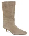 Kenneth Cole Women's Meryl Pointed Toe Booties In Taupe Suede