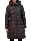 Kenneth Cole Women's Mid Length Puffer Coat In Black