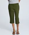 Kenneth Cole Fly Front Invisible Zip Pedal Pusher Pant