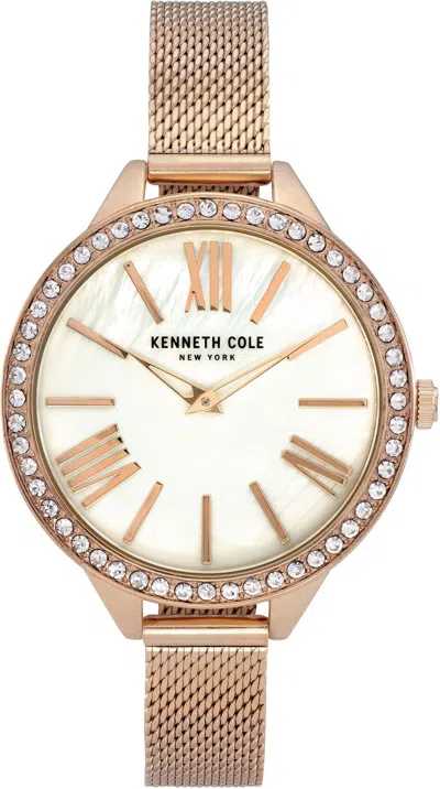 Kenneth Cole Women's New York 40mm Quartz Watch In Gold