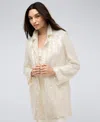 Kenneth Cole Sequin Jacket In Clear