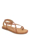 Kenneth Cole Paros Ankle Strap Sandal In Tan