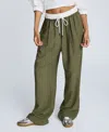 Kenneth Cole Women's Pull-on Wide-leg Drawstring Pants