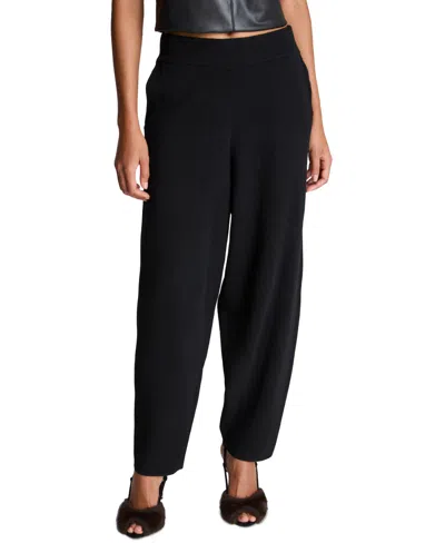 Kenneth Cole Women's Pull-on Barrel Leg Elastic-waist Pants In Animal Print