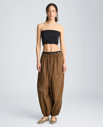 KENNETH COLE WOMEN'S PULL-ON BUBBLE LEG PANTS