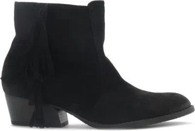 Kenneth Cole Women's Raw Dy Fringe Ankle Boots In Black