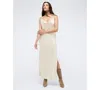 Kenneth Cole Cowl Neck Slipdress In Black