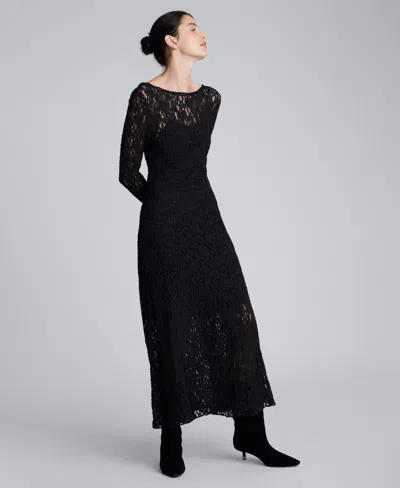 KENNETH COLE WOMEN'S SCOOP BACK MAXI DRESS