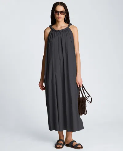 Kenneth Cole Women's Scoop Neck Maxi Dress In Animal Print