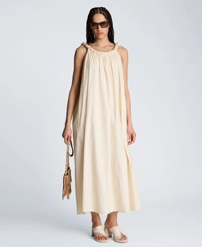 Kenneth Cole Women's Scoop Neck Maxi Dress In Neutral
