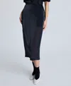 Kenneth Cole Women's Sheer Pencil Skirt In Black
