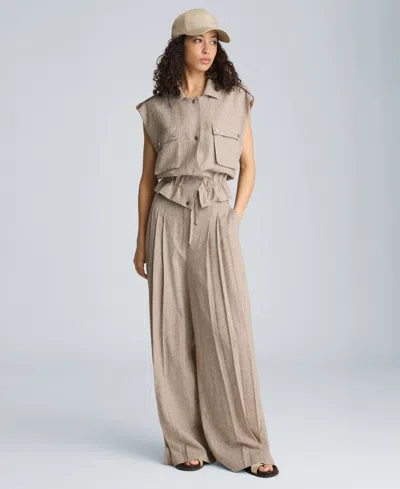 Kenneth Cole Women's Sleeveless Vest In Gray