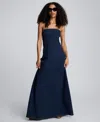 Kenneth Cole Women's Strapless Maxi Dress In Blue