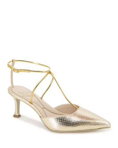 KENNETH COLE WOMEN'S UMI T STRAP PUMPS