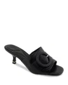 Kenneth Cole Valentina Sandal In Black Leather