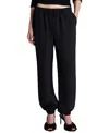 Kenneth Cole Pull On Drawstring Jogger Pant In Black