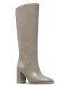 Kenneth Cole Yvonne Knee High Boot In Taupe Leather