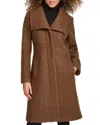 Kenneth Cole Wool-blend Coat In Multi