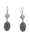 Kenneth Jay Lane 12mm Pearl Dangle Earrings