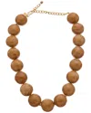 Kenneth Jay Lane 18k Plated Bead Necklace