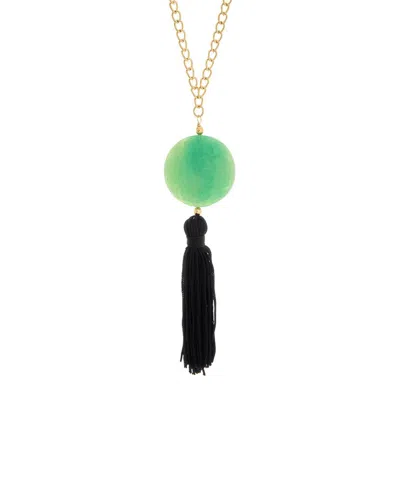 KENNETH JAY LANE KENNETH JAY LANE 18K PLATED PENDANT NECKLACE