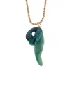Kenneth Jay Lane 18k Plated Pendant Necklace