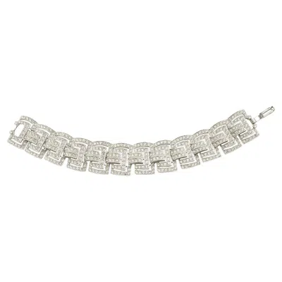 Pre-owned Kenneth Jay Lane 1980s  Cocktail Bracelet In Multi