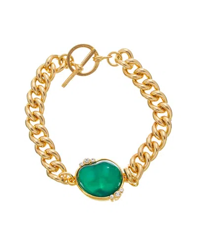Kenneth Jay Lane 8033be- Emerald