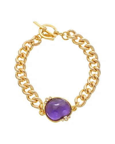 Kenneth Jay Lane 8033ba- Amethyst