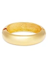 Kenneth Jay Lane Bangle Bracelet In 22k Gold Plated In Gold