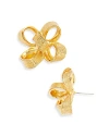 KENNETH JAY LANE BOW EARRINGS