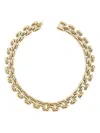 Kenneth Jay Lane Cable-link Necklace In Gold