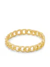 Kenneth Jay Lane Chain Bangle Bracelet In Gold