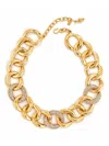 Kenneth Jay Lane Chain-link Necklace In Gold