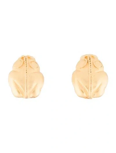Pre-owned Kenneth Jay Lane Clip-on Earrings In Multi
