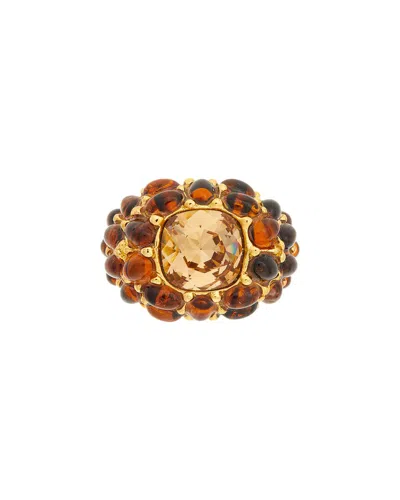 Kenneth Jay Lane 7301rtolt- Tortoise/light Topaz