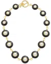 Kenneth Jay Lane Collar Necklace In Neutral