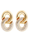 Kenneth Jay Lane Crystal-embellished Drop Earrings In Gold