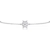 Kenneth Jay Lane Cubic Zirconia Snowflake Station Anklet