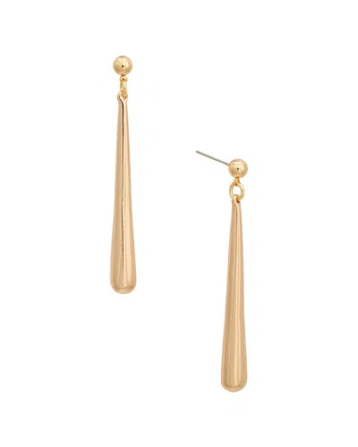 Kenneth Jay Lane Dangle Earrings In Gold