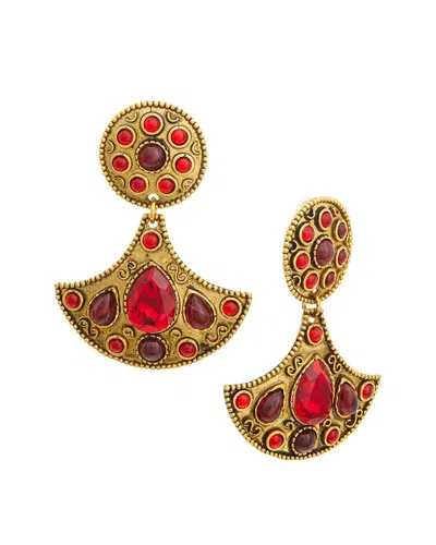 Kenneth Jay Lane Dangle Earrings In Gold