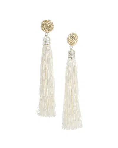Kenneth Jay Lane Dangle Earrings In Orange